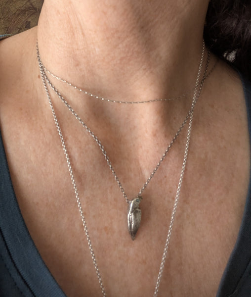 Small Raven Necklace